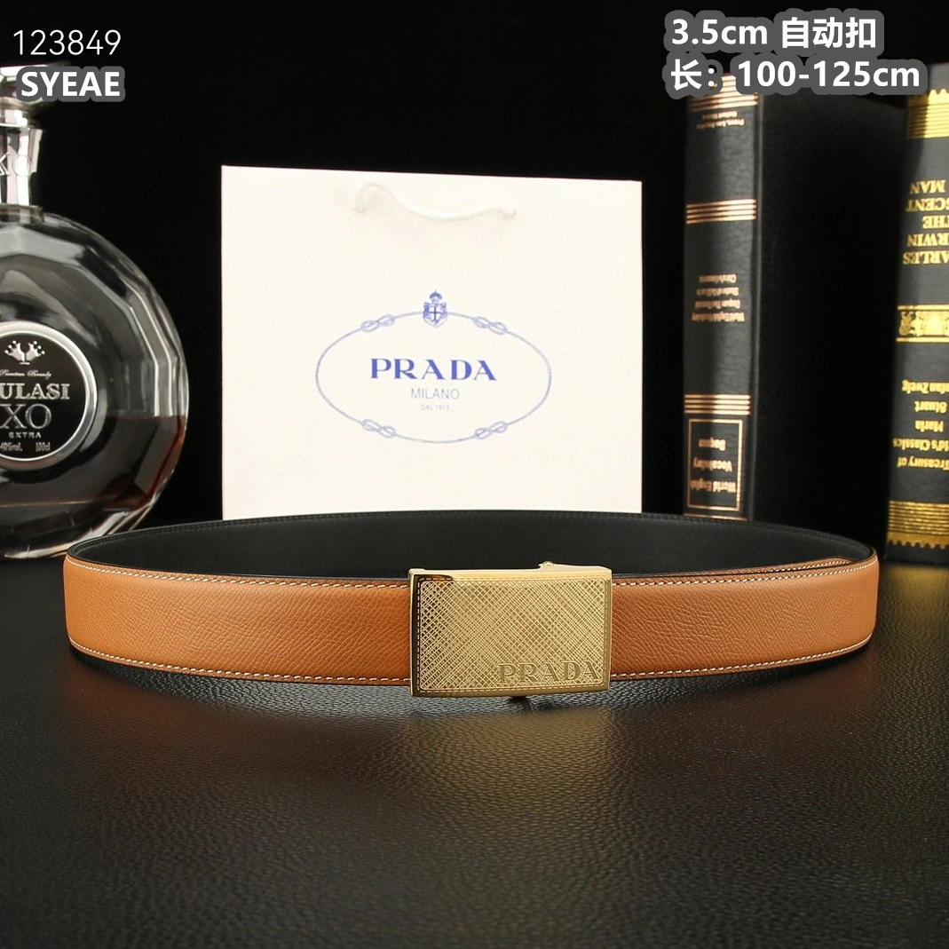 Prada AAA Quality Belts For Men Comfortable 629