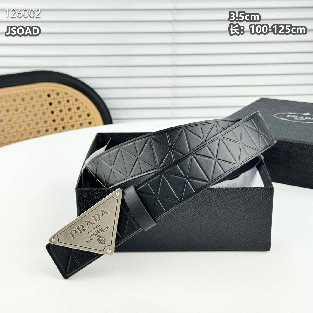 Prada AAA Quality Belts For Men DailyWear 7230