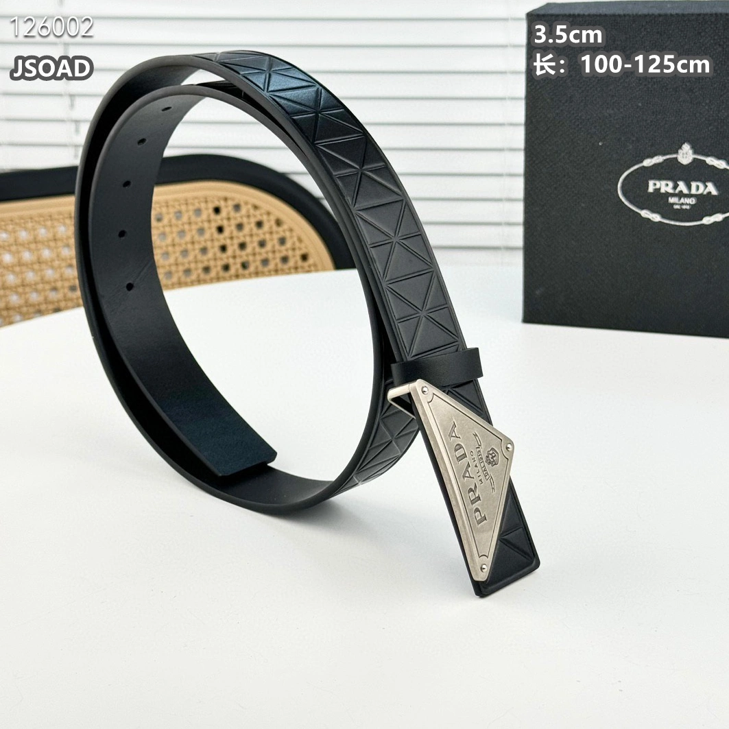 Prada AAA Quality Belts For Men DailyWear 7230