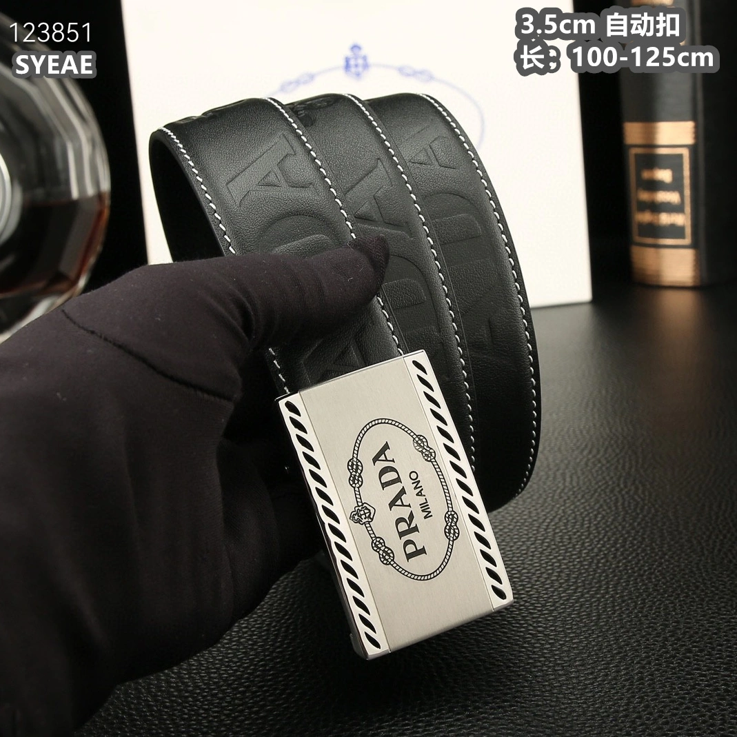Prada AAA Quality Belts For Men Durable 1814