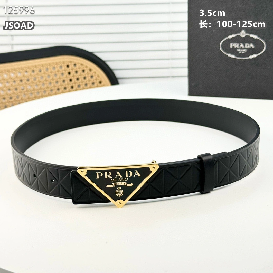 Prada AAA Quality Belts For Men Durable 5393