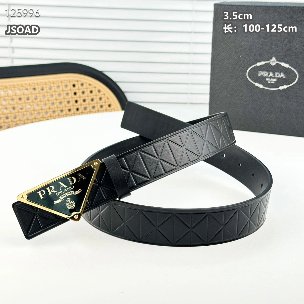 Prada AAA Quality Belts For Men Durable 5393