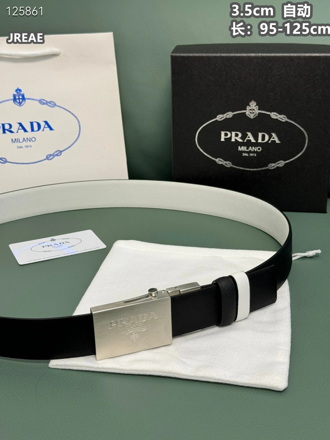 Prada AAA Quality Belts For Men Elegant 6961