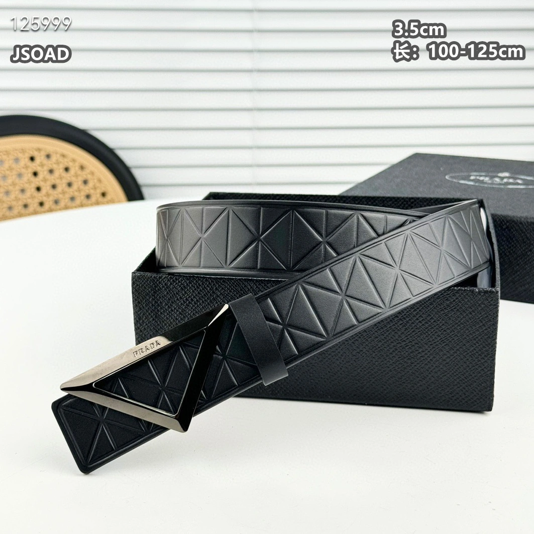 Prada AAA Quality Belts For Men Refined 5768