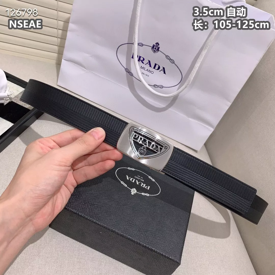 Prada AAA Quality Belts For Men StreetReady 392