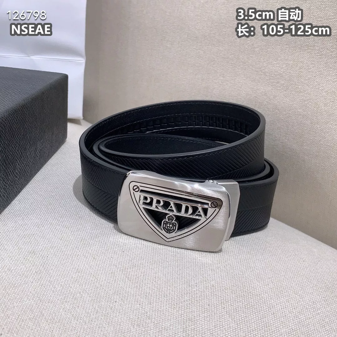 Prada AAA Quality Belts For Men StreetReady 392