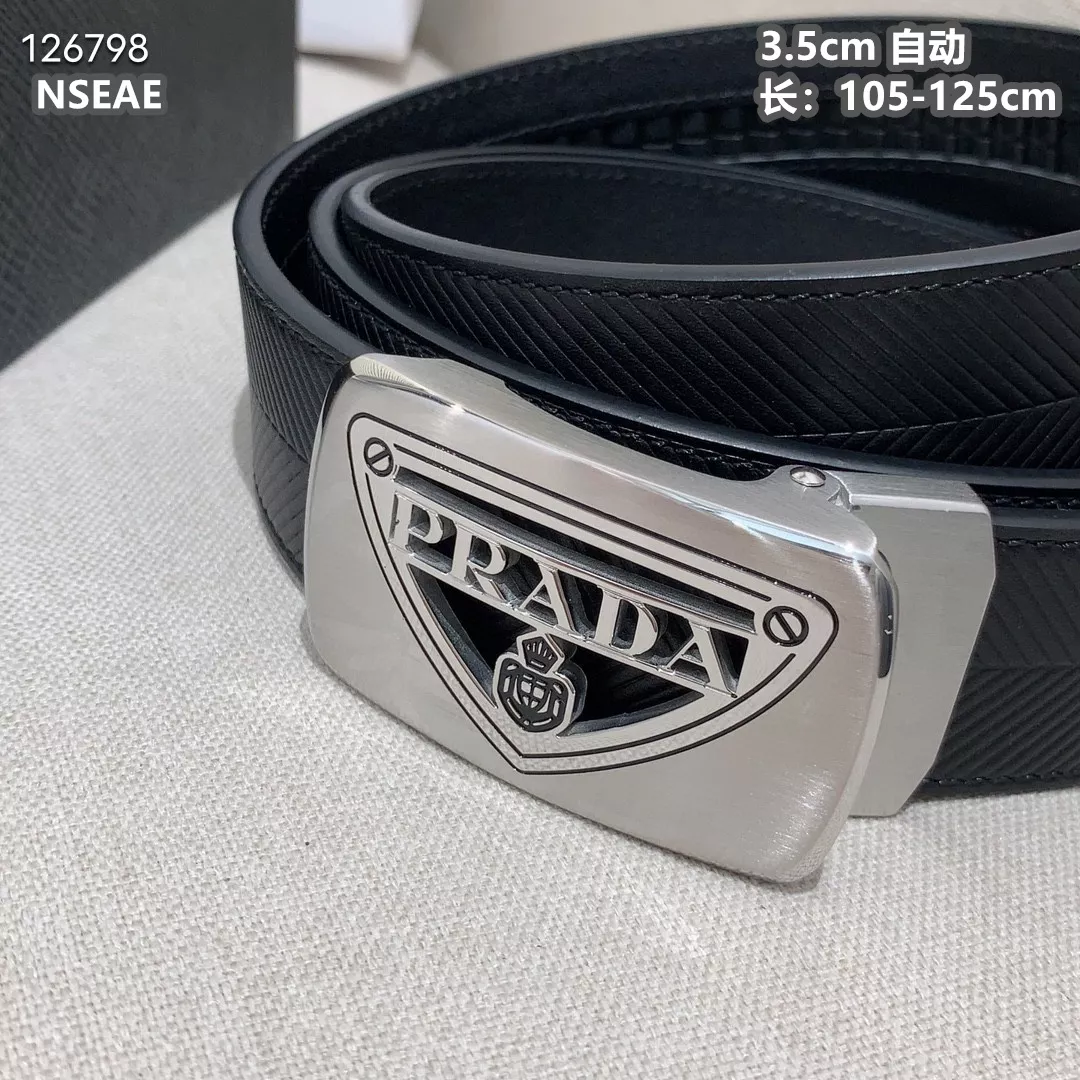 Prada AAA Quality Belts For Men StreetReady 392