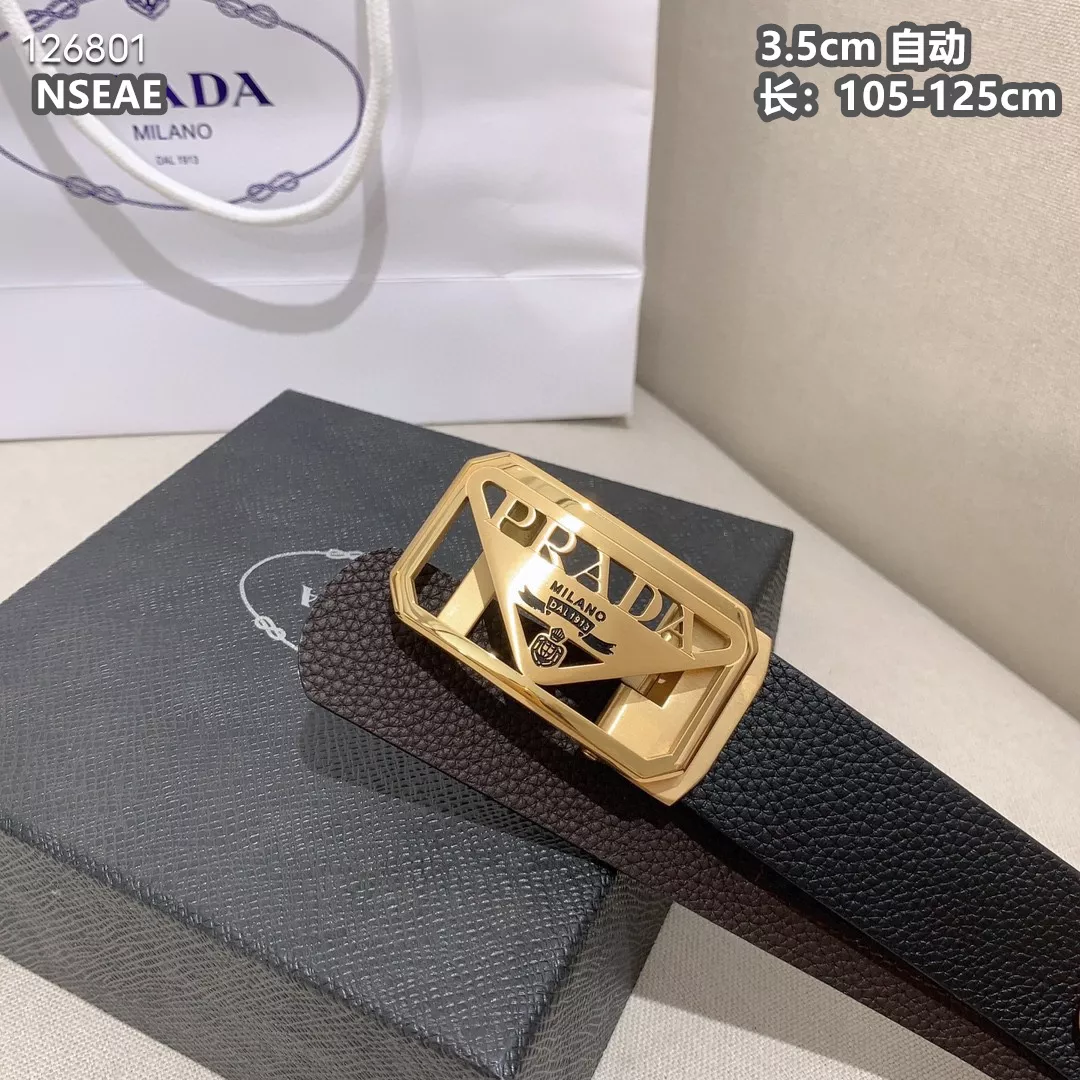 Prada AAA Quality Belts For Men StreetReady 6933