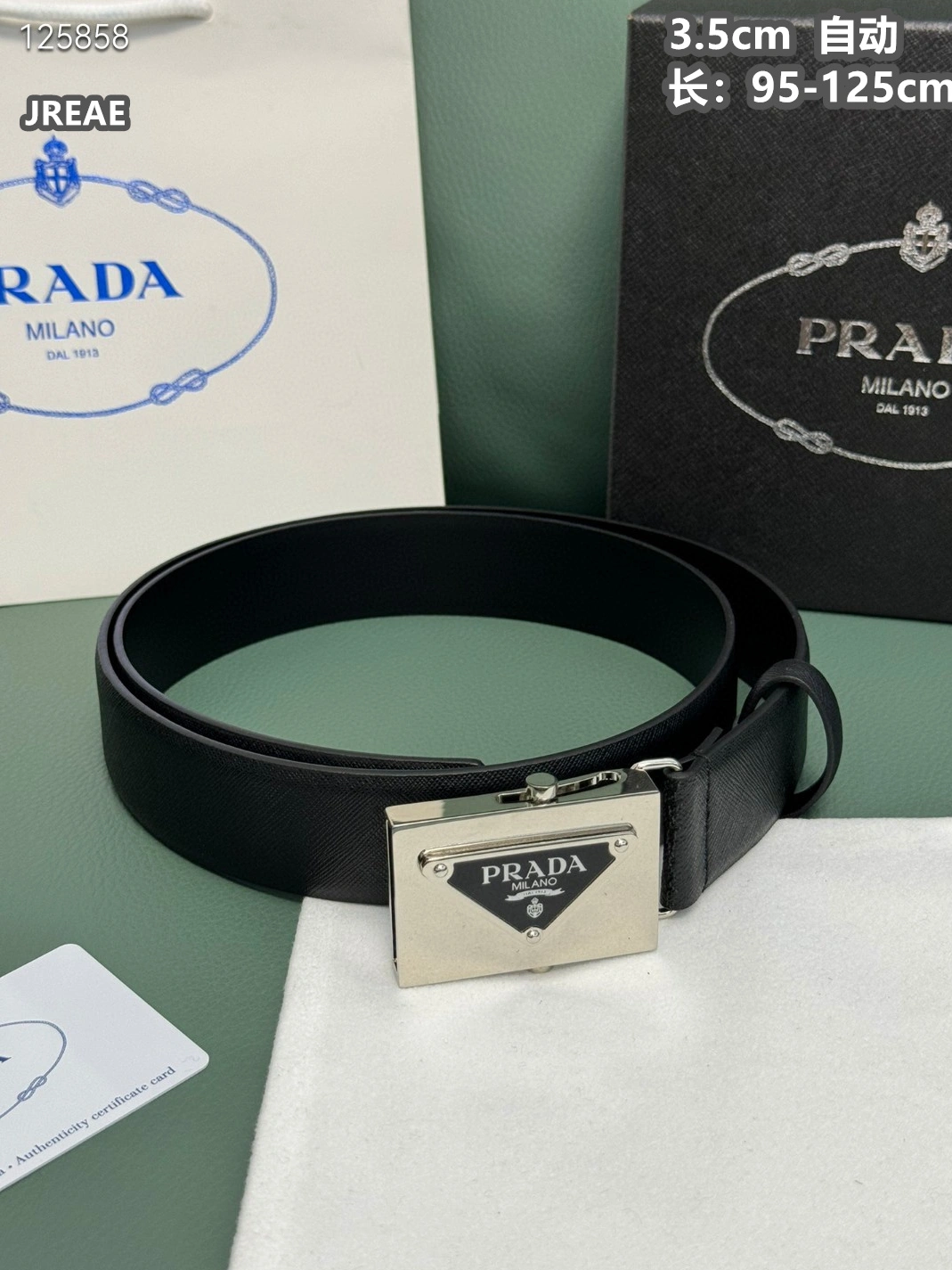 Prada AAA Quality Belts For Men StreetReady 9036
