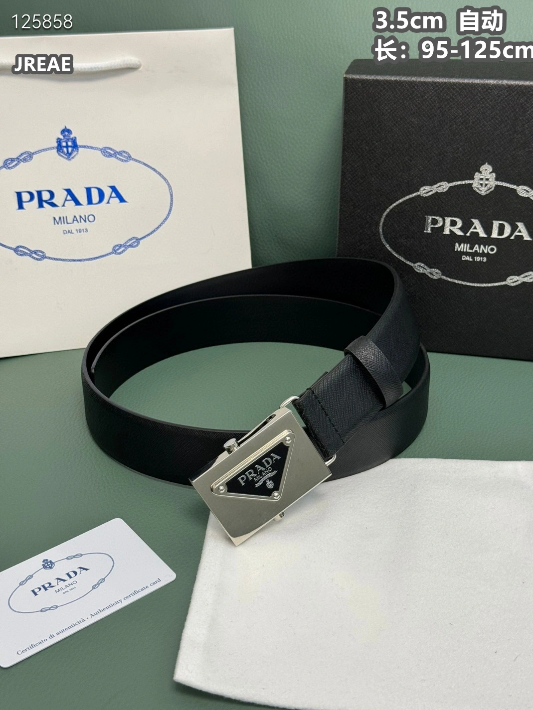 Prada AAA Quality Belts For Men StreetReady 9036