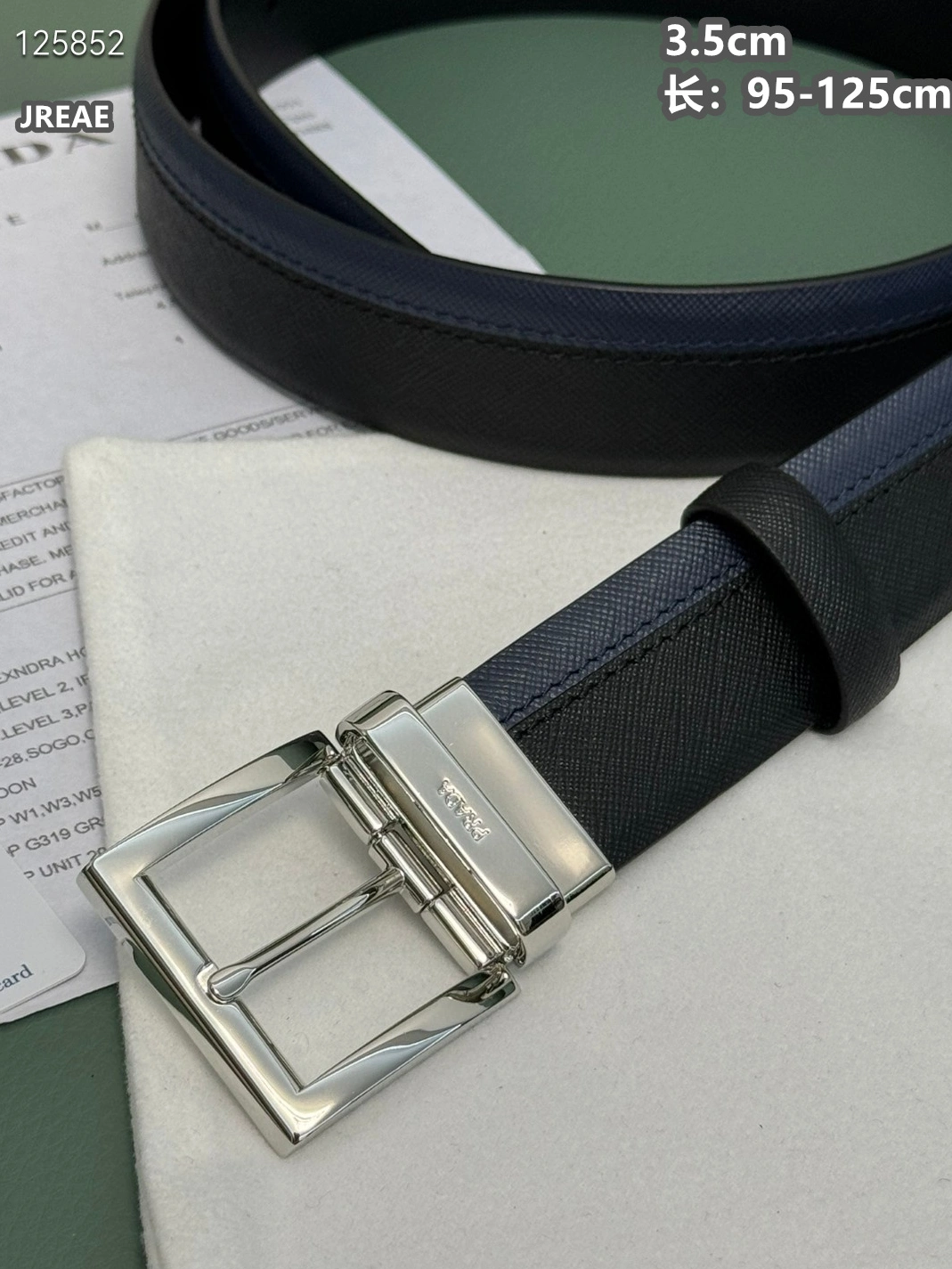 Prada AAA Quality Belts For Unisex Trendy 6634