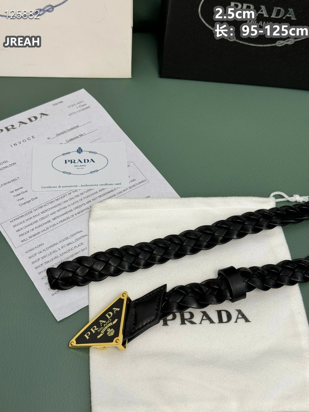 Prada AAA Quality Belts For Women Popular 3089