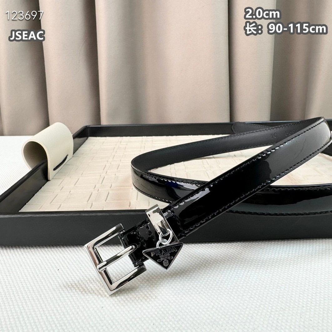 Prada AAA Quality Belts For Women Versatile 1404