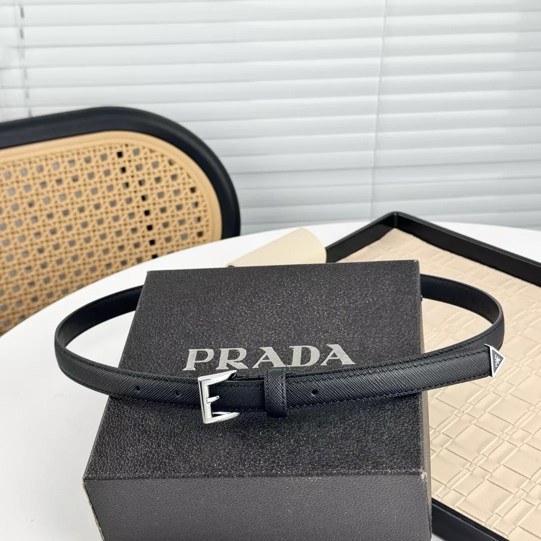 Prada AAA Quality Belts In 1.8cm For Women StreetReady 8595