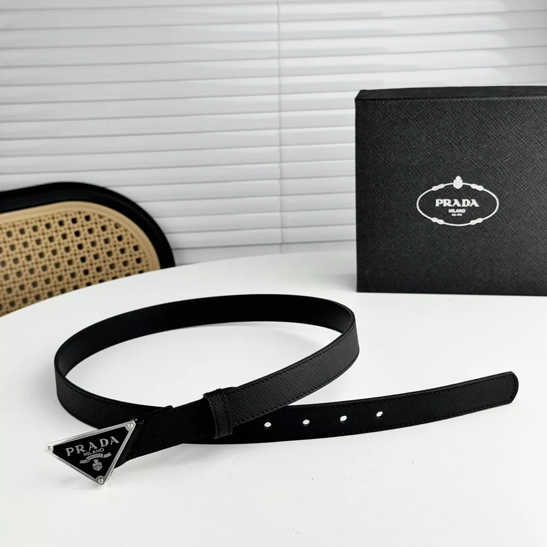 Prada AAA Quality Belts In 2.5cm For Women Bright 1040