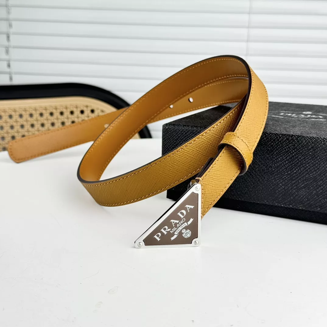 Prada AAA Quality Belts In 2.5cm For Women Classic 7393
