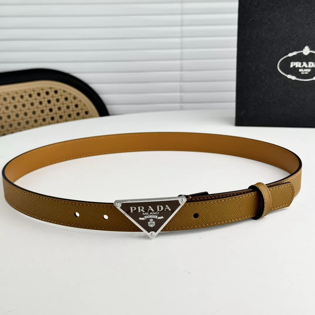 Prada AAA Quality Belts In 2.5cm For Women Classic 7393