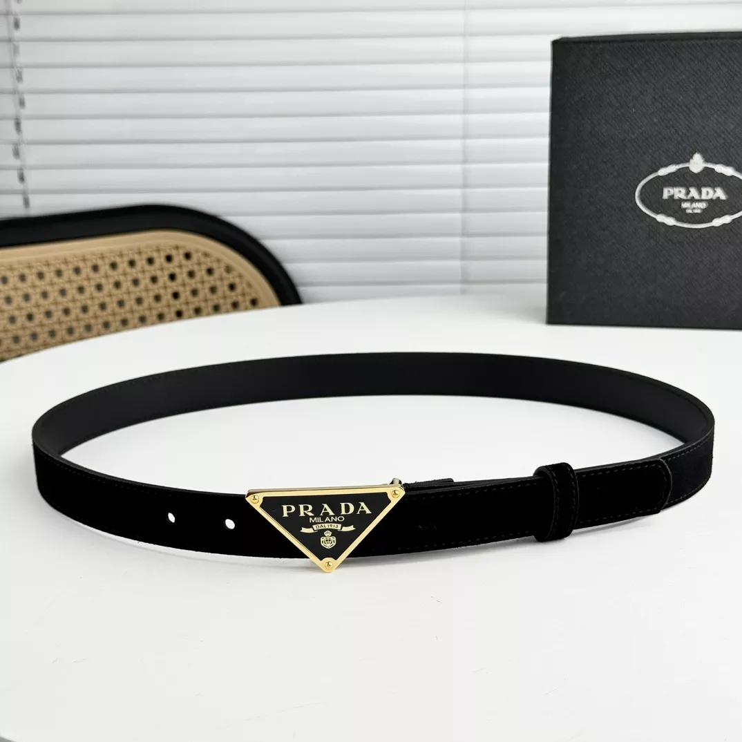 Prada AAA Quality Belts In 2.5cm For Women GoodFit 7989