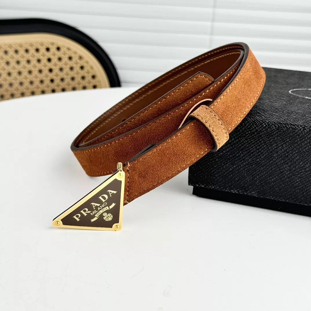 Prada AAA Quality Belts In 2.5cm For Women Refined 1947