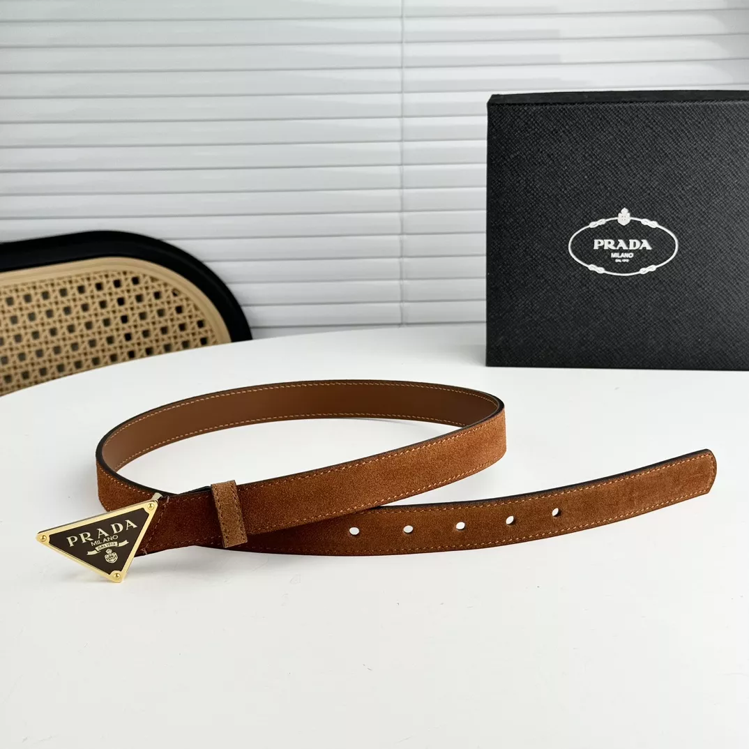 Prada AAA Quality Belts In 2.5cm For Women Refined 1947