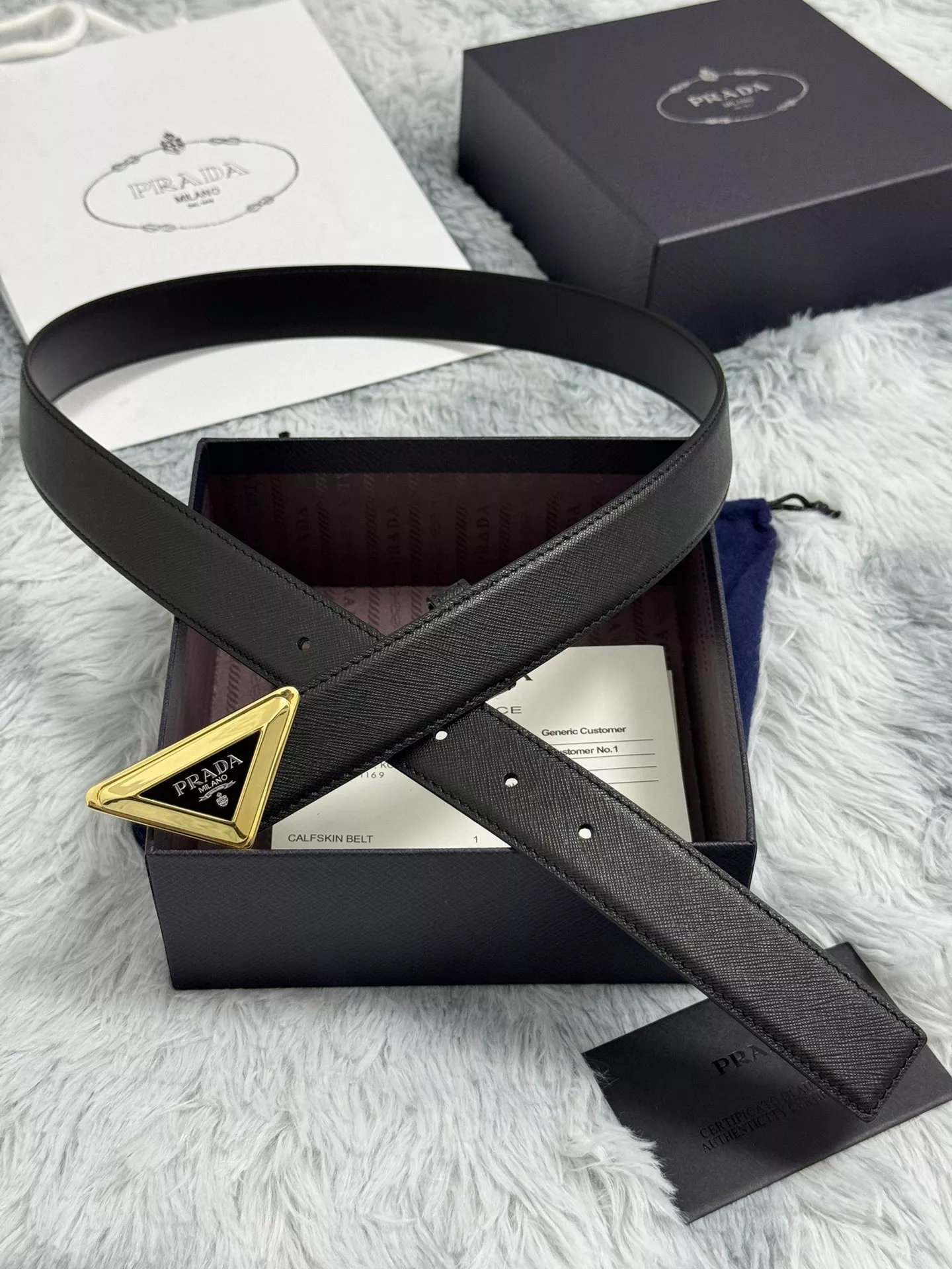 Prada AAA Quality Belts In 3.0cm For Women Unique 8994