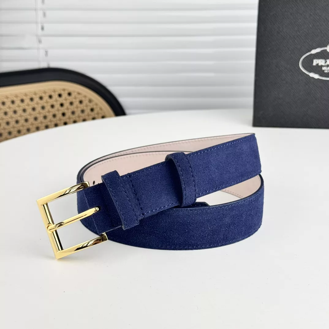 Prada AAA Quality Belts In 3.5cm For Unisex Bold 3594