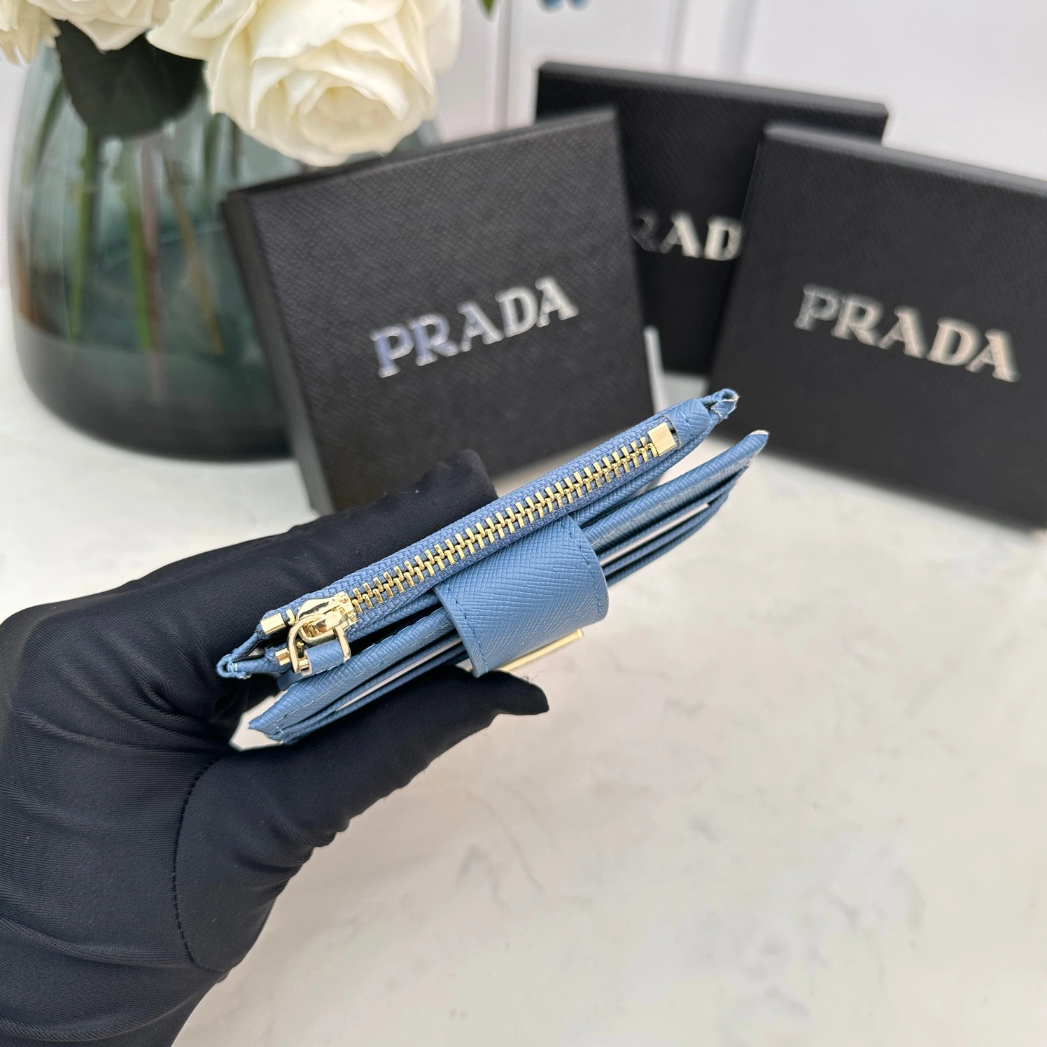 Prada AAA Quality Card Case For Women Comfortable 9724