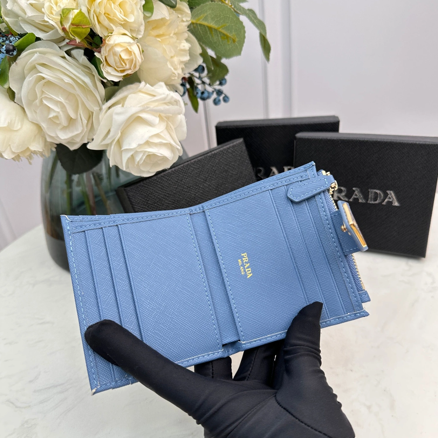 Prada AAA Quality Card Case For Women Comfortable 9724