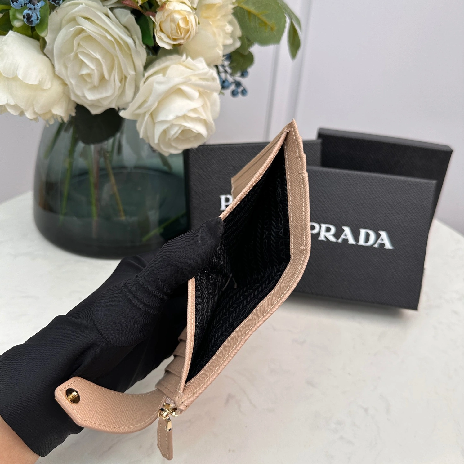 Prada AAA Quality Card Case For Women NewStyle 7189