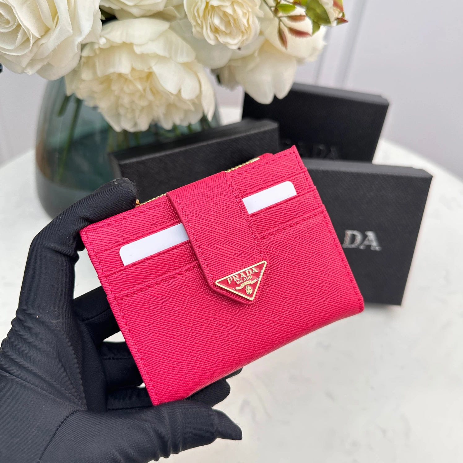 Prada AAA Quality Card Case For Women Stylish 824