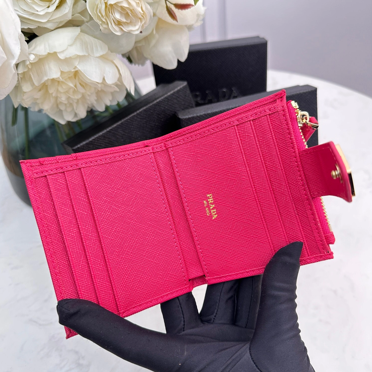 Prada AAA Quality Card Case For Women Stylish 824