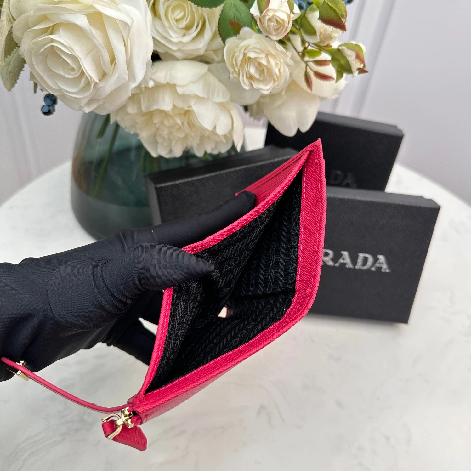 Prada AAA Quality Card Case For Women Stylish 824