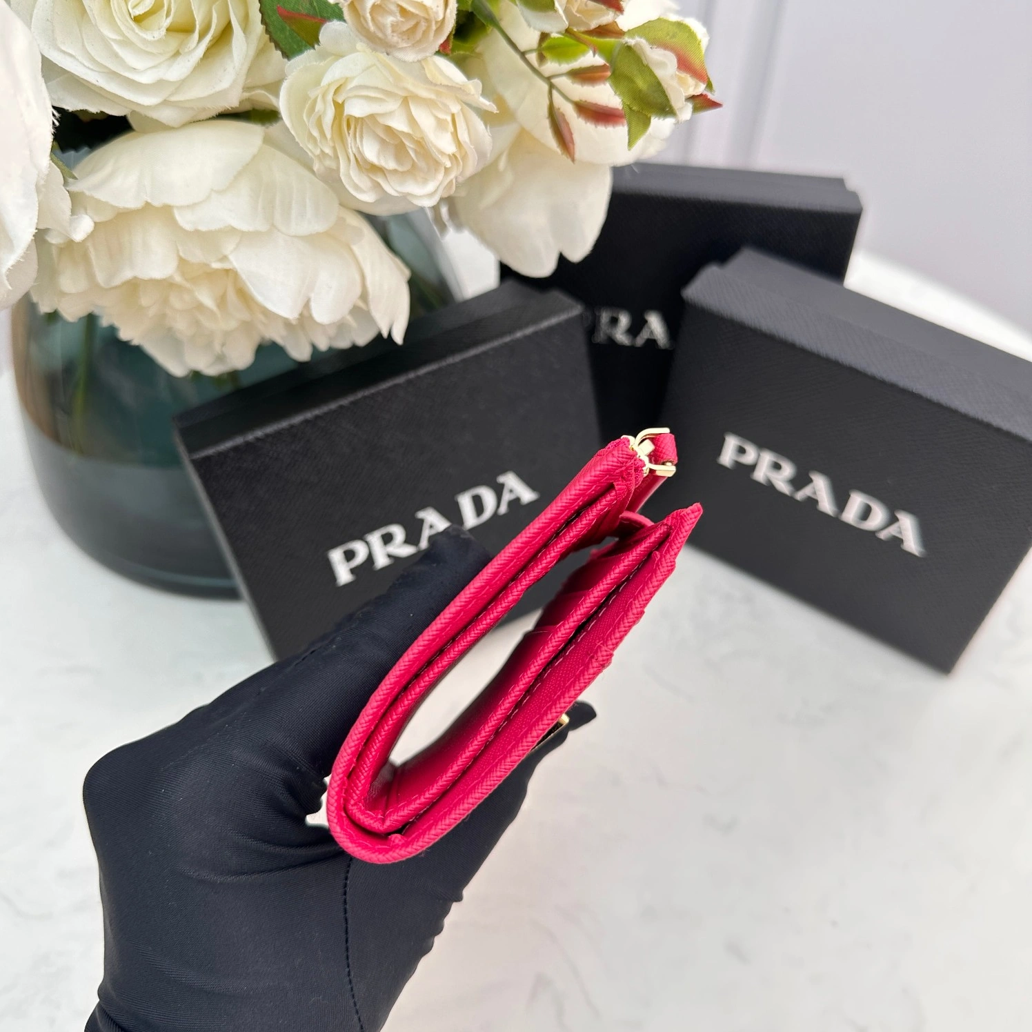 Prada AAA Quality Card Case For Women Stylish 824