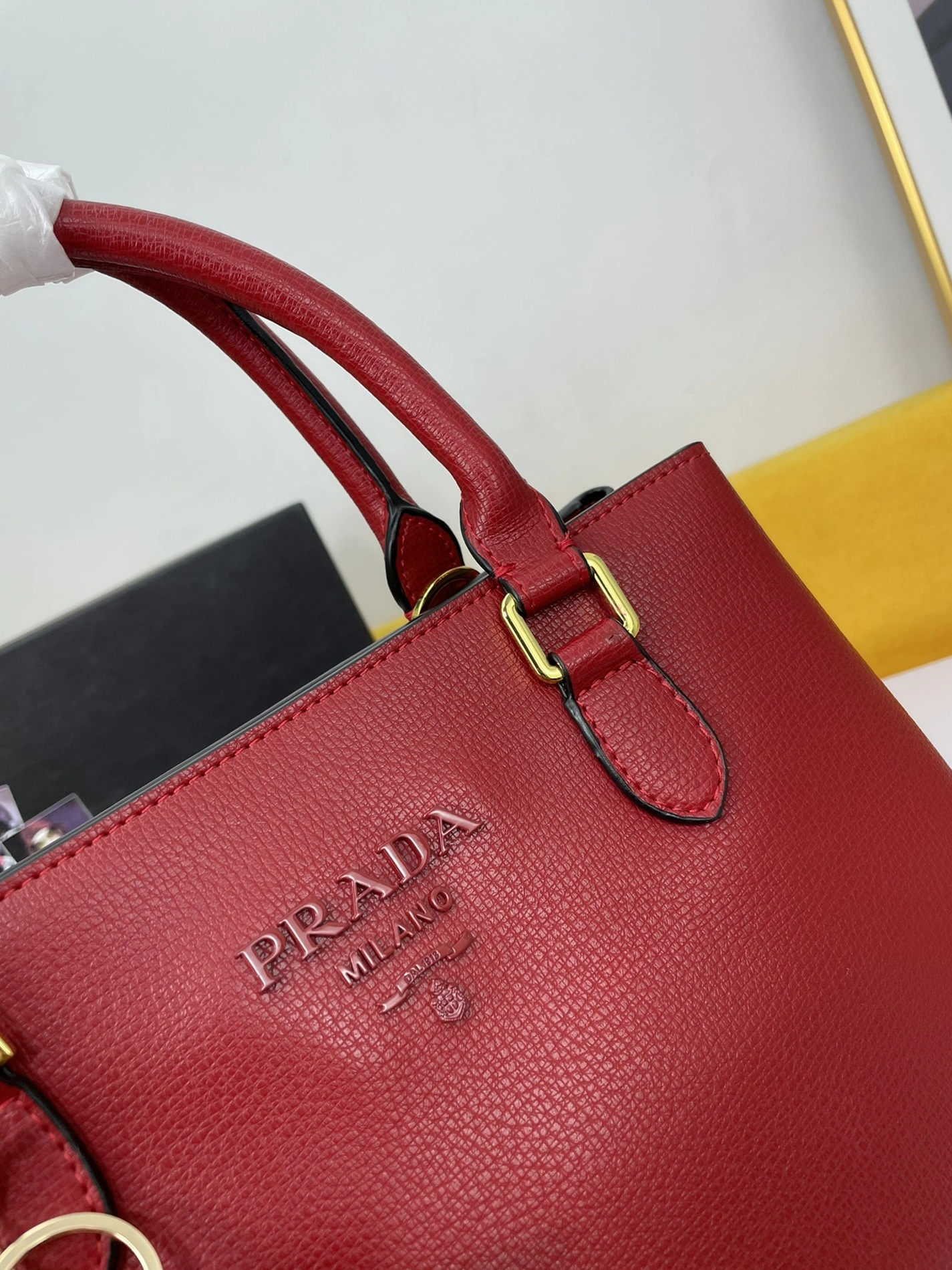 Prada AAA Quality Handbags For Women Bright 1743