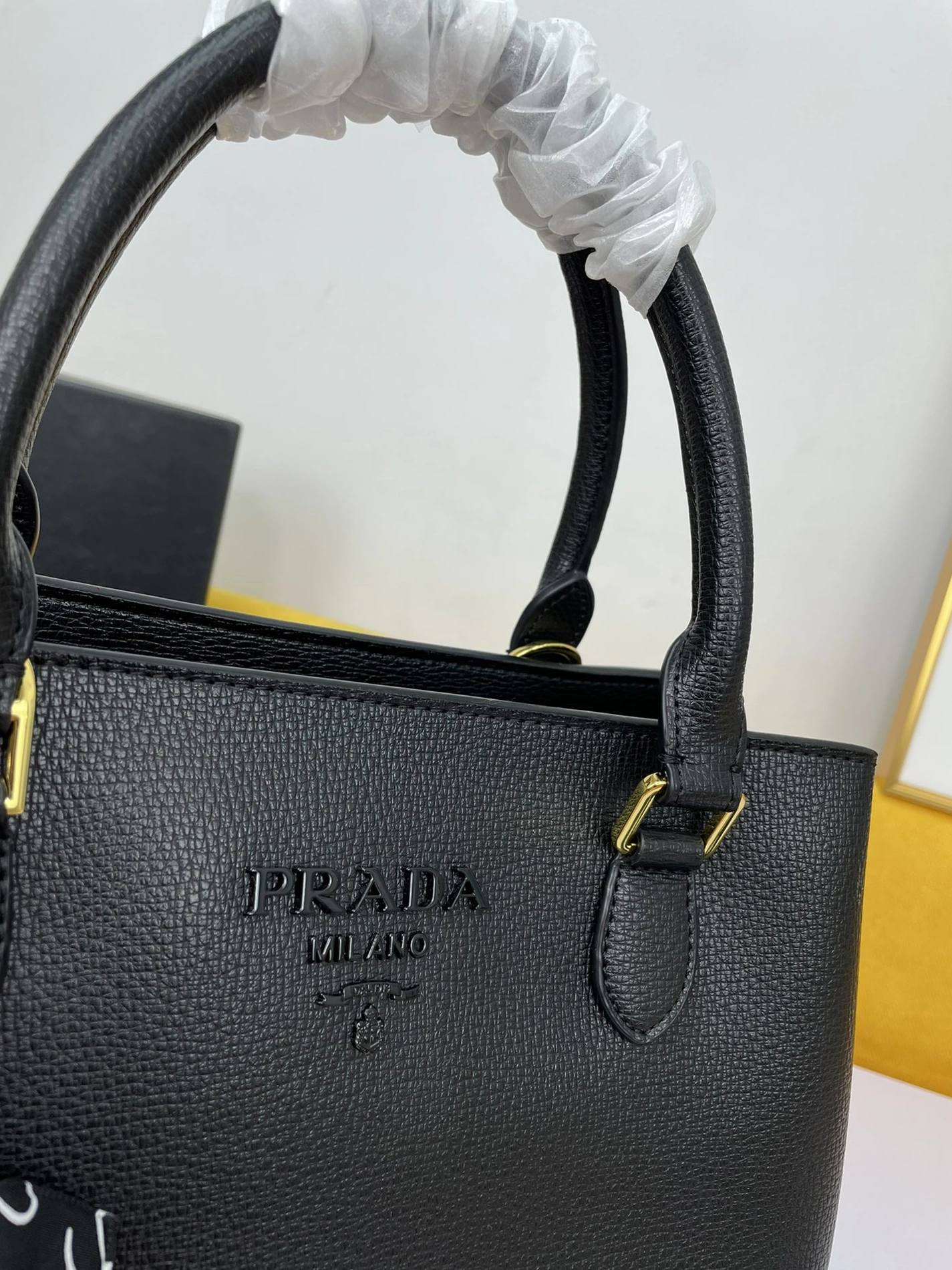 Prada AAA Quality Handbags For Women Bright 3346