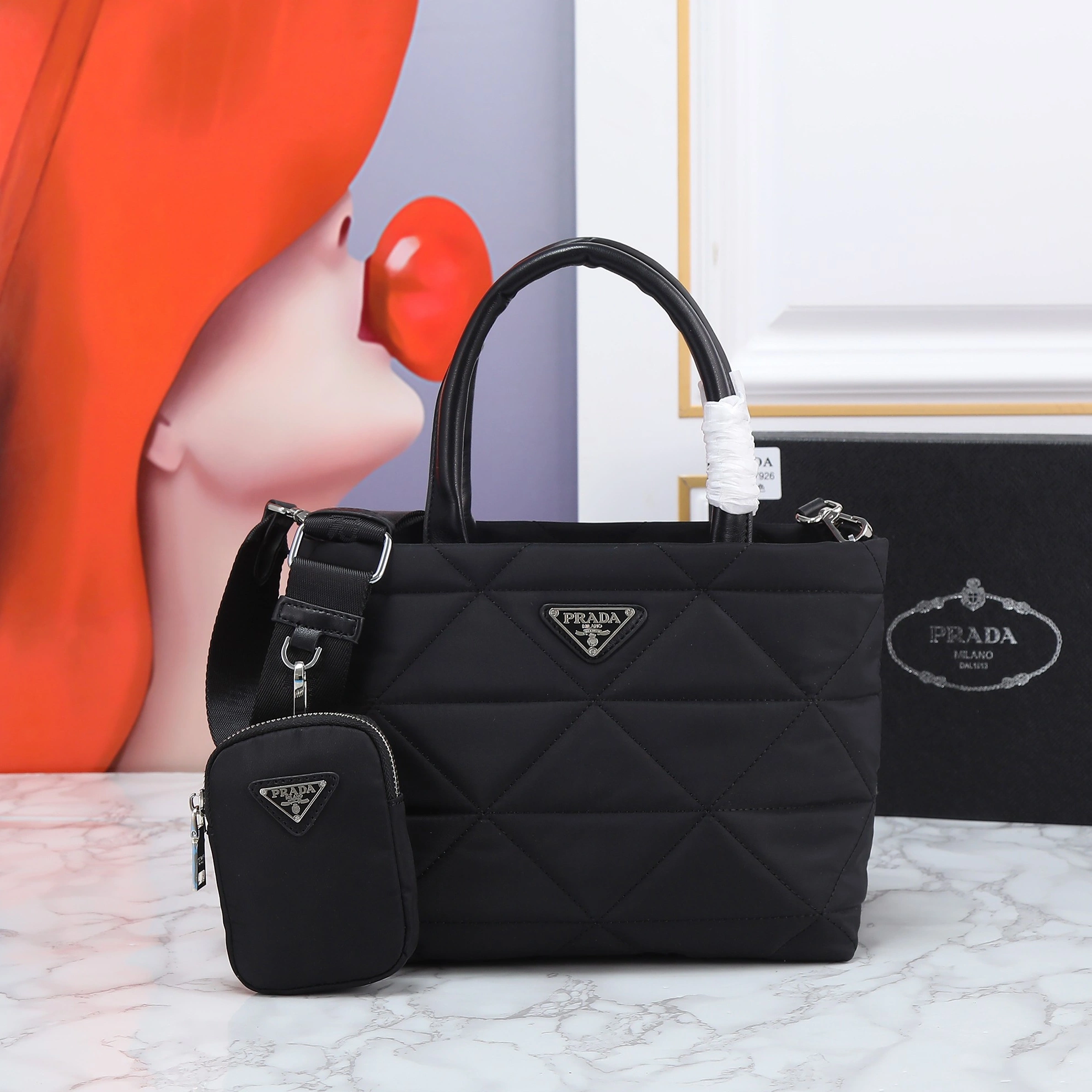 Prada AAA Quality Handbags For Women Cozy 7101