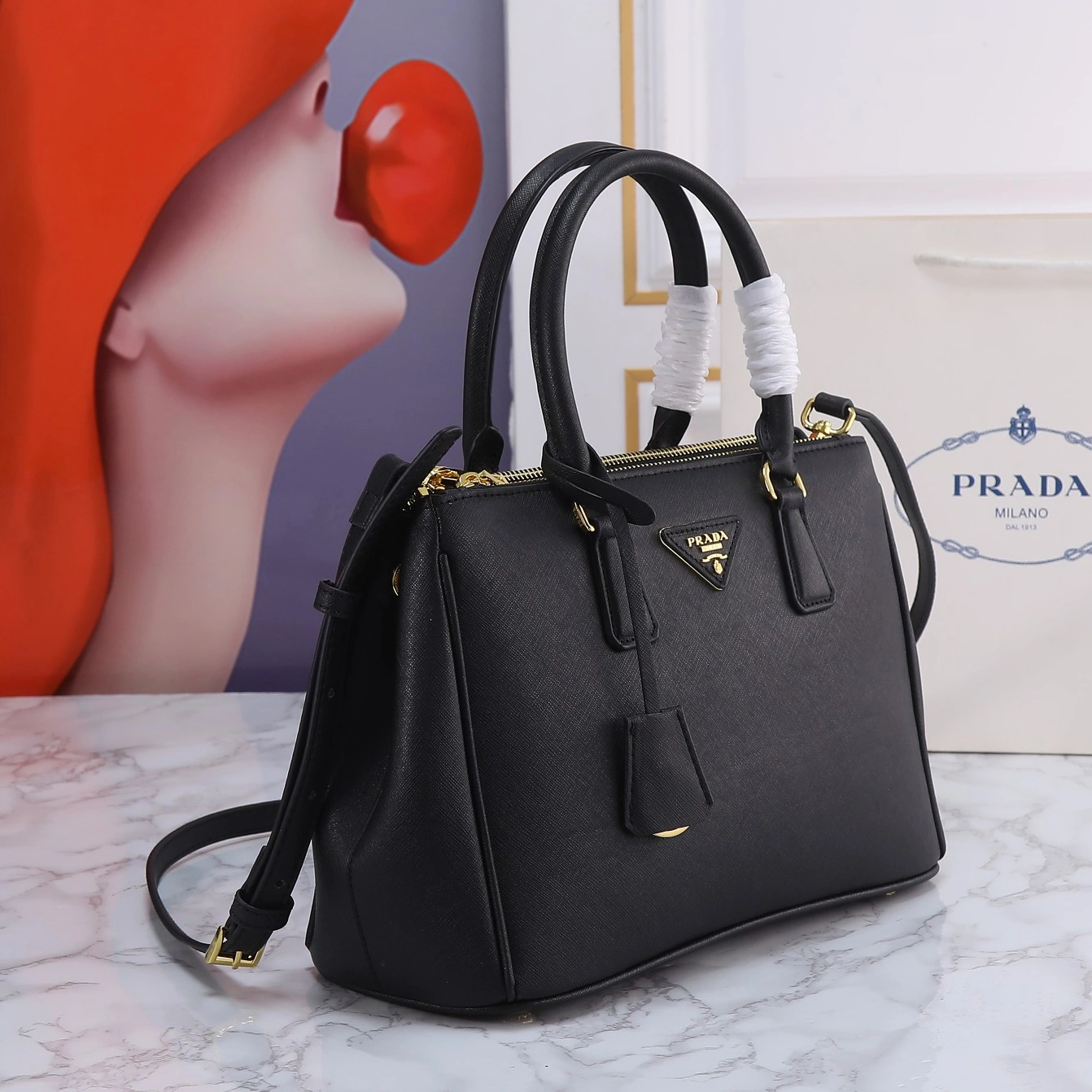 Prada AAA Quality Handbags For Women Efficient 7012