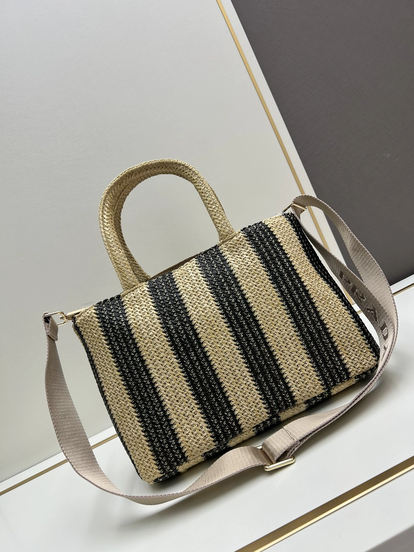Prada AAA Quality Handbags For Women EyeCatching 9652