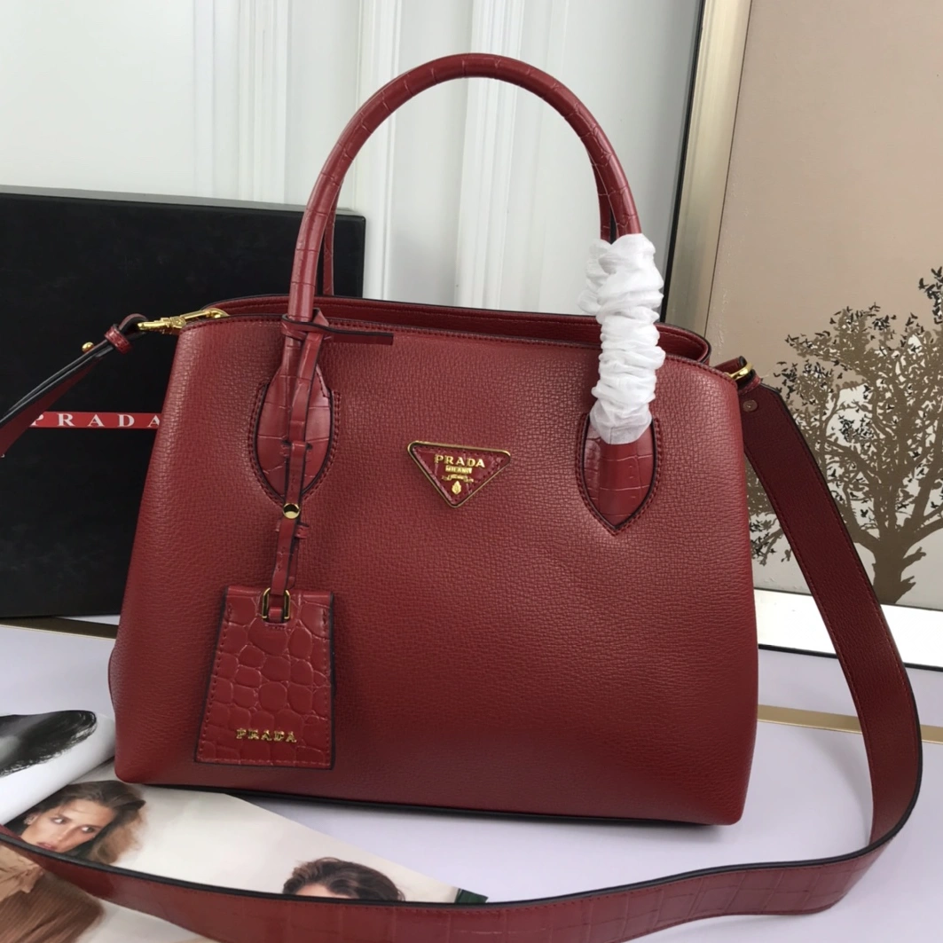 Prada AAA Quality Handbags For Women Soft 6244