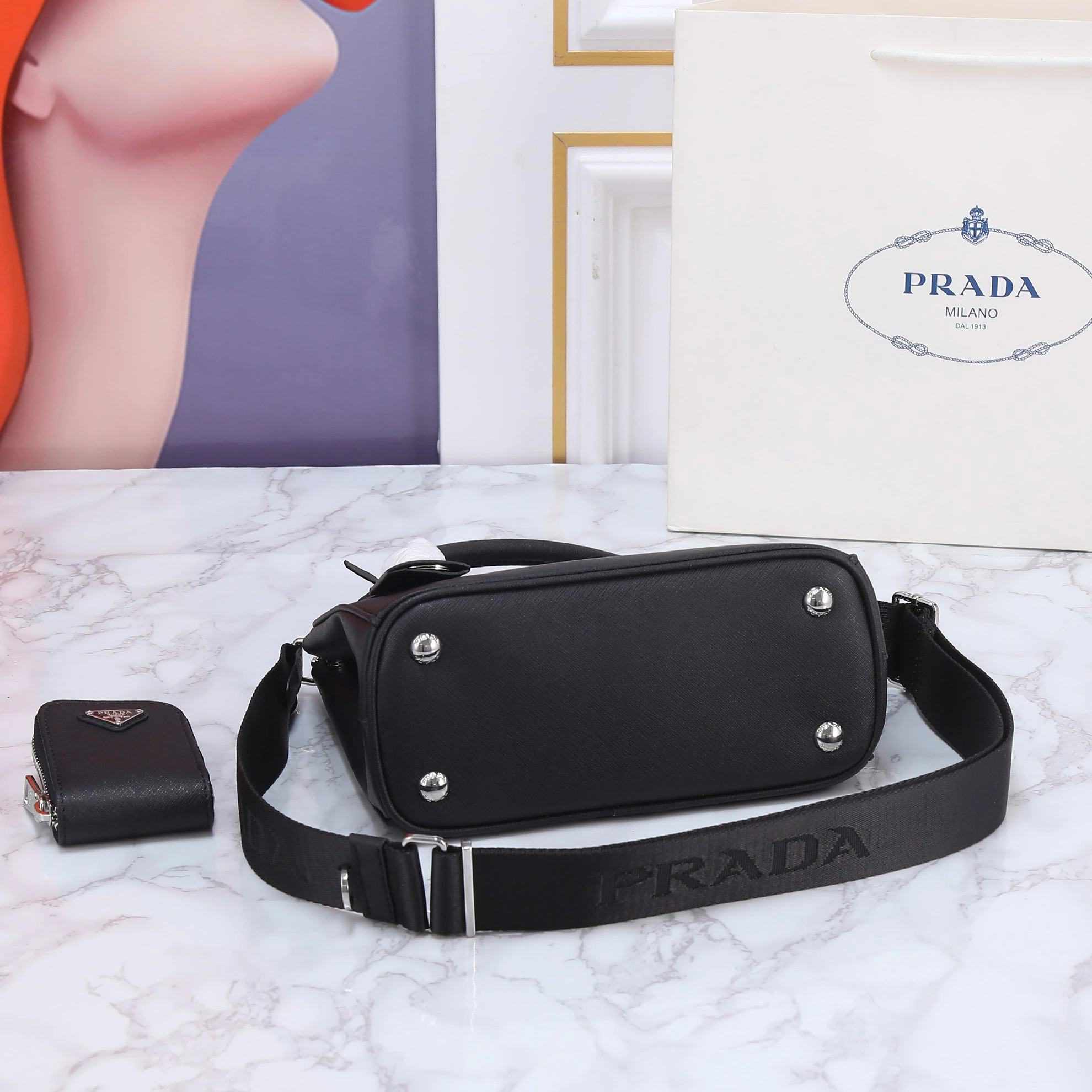 Prada AAA Quality Handbags For Women Vibrant 1815