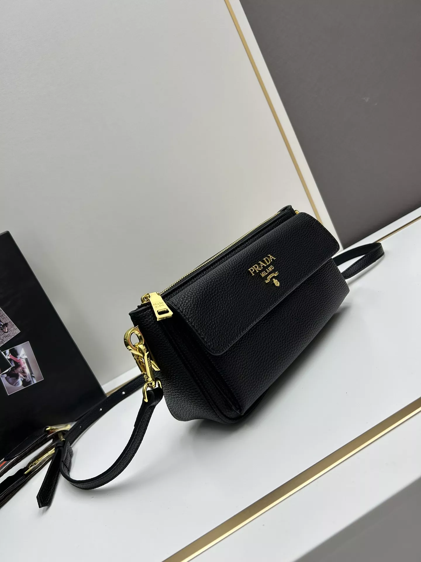 Prada AAA Quality Messenger Bags For Women EasyMatch 1811