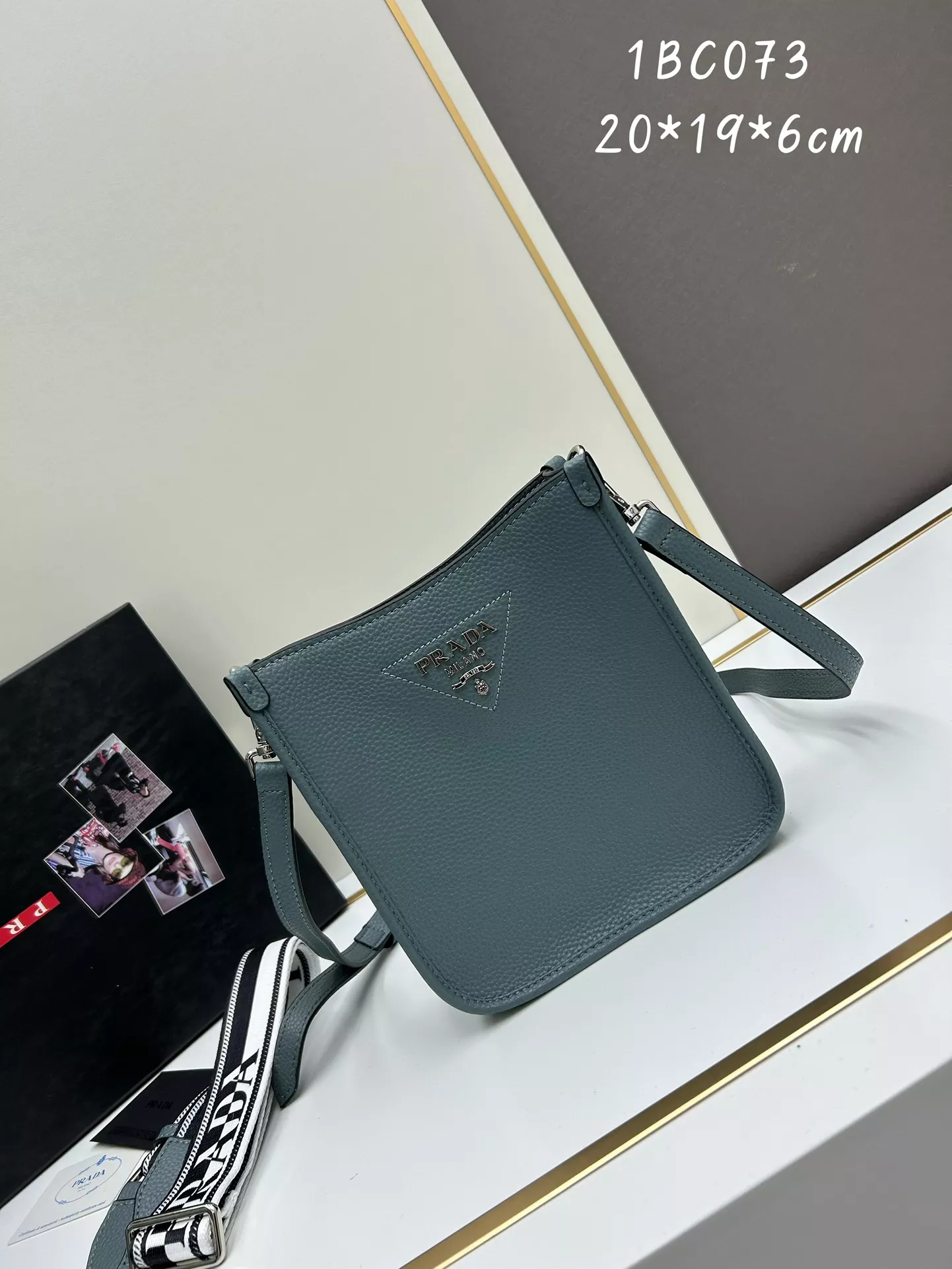 Prada AAA Quality Messenger Bags For Women Modern 6736