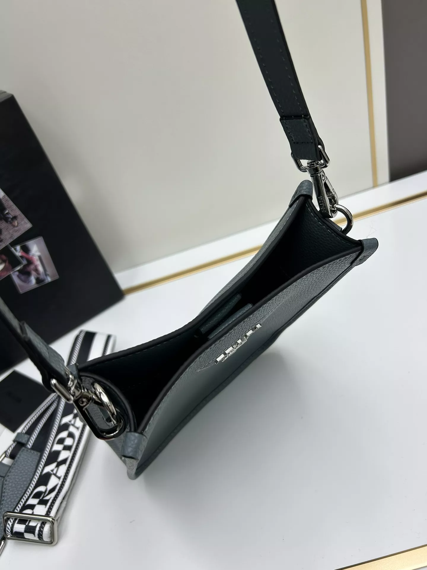Prada AAA Quality Messenger Bags For Women Modern 6736