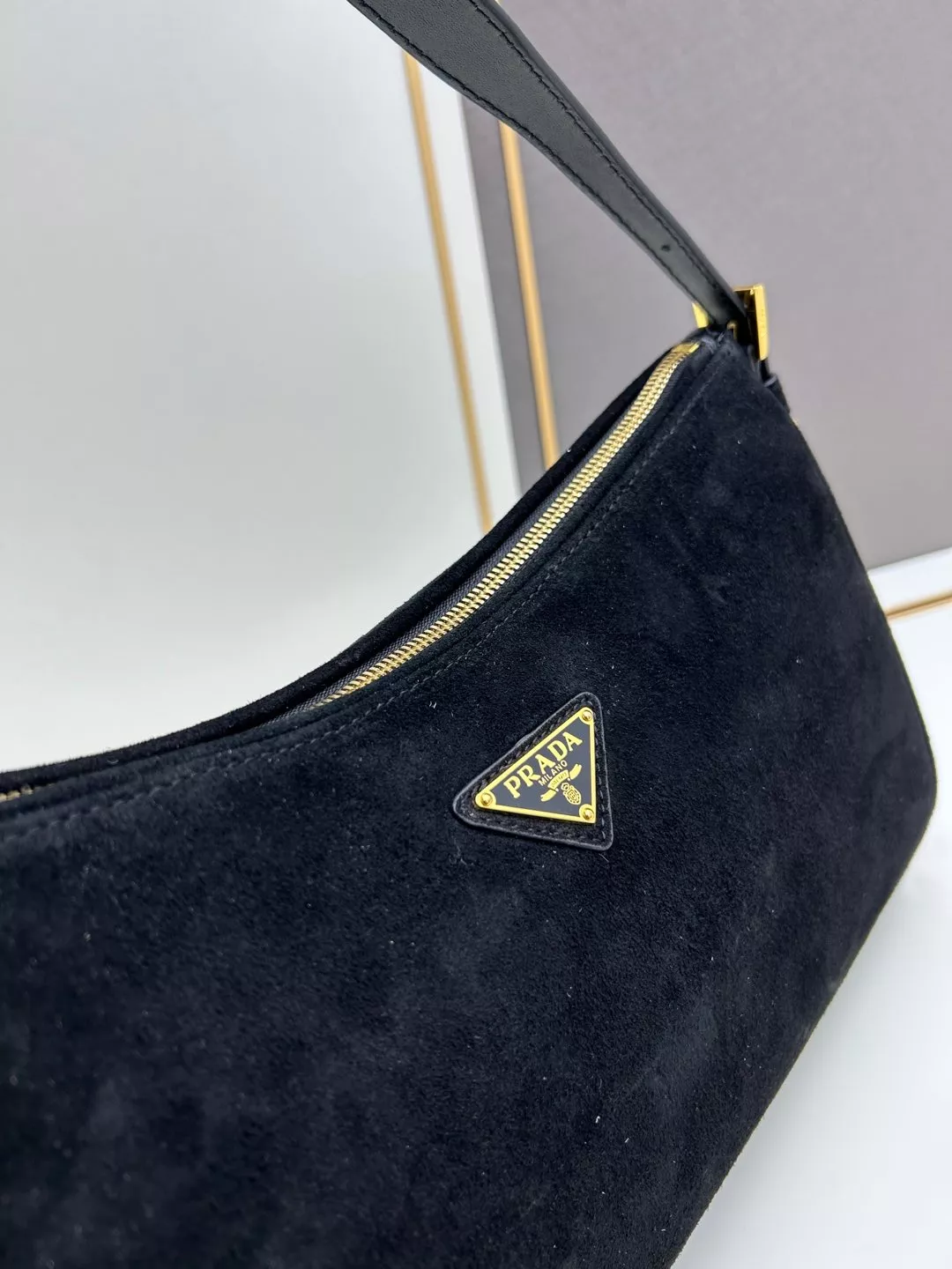 Prada AAA Quality Shoulder Bags For Women Bright 8778