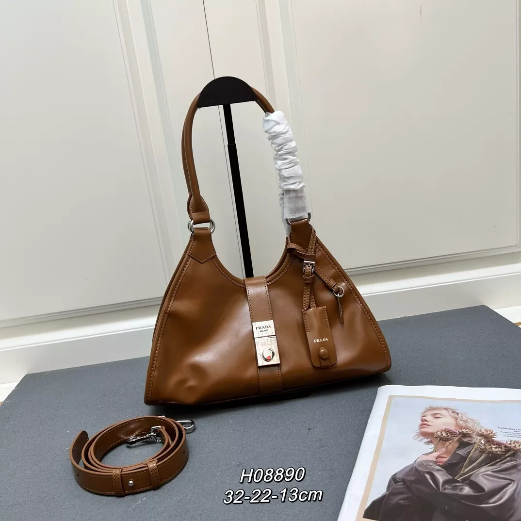 Prada AAA Quality Shoulder Bags For Women GoAnywhere 9897