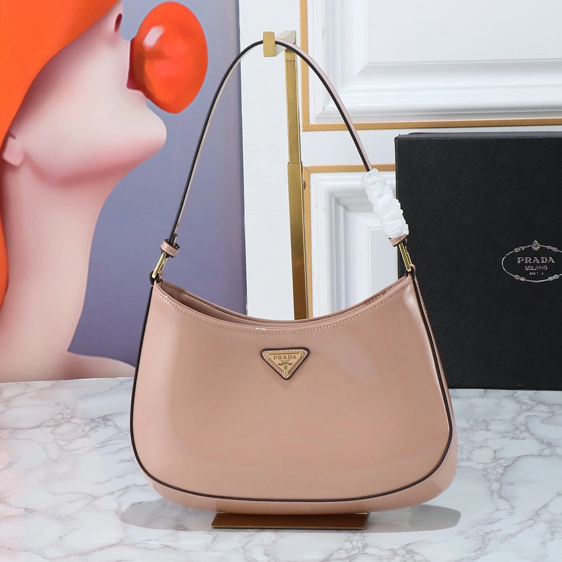 Prada AAA Quality Shoulder Bags For Women Sleek 3115