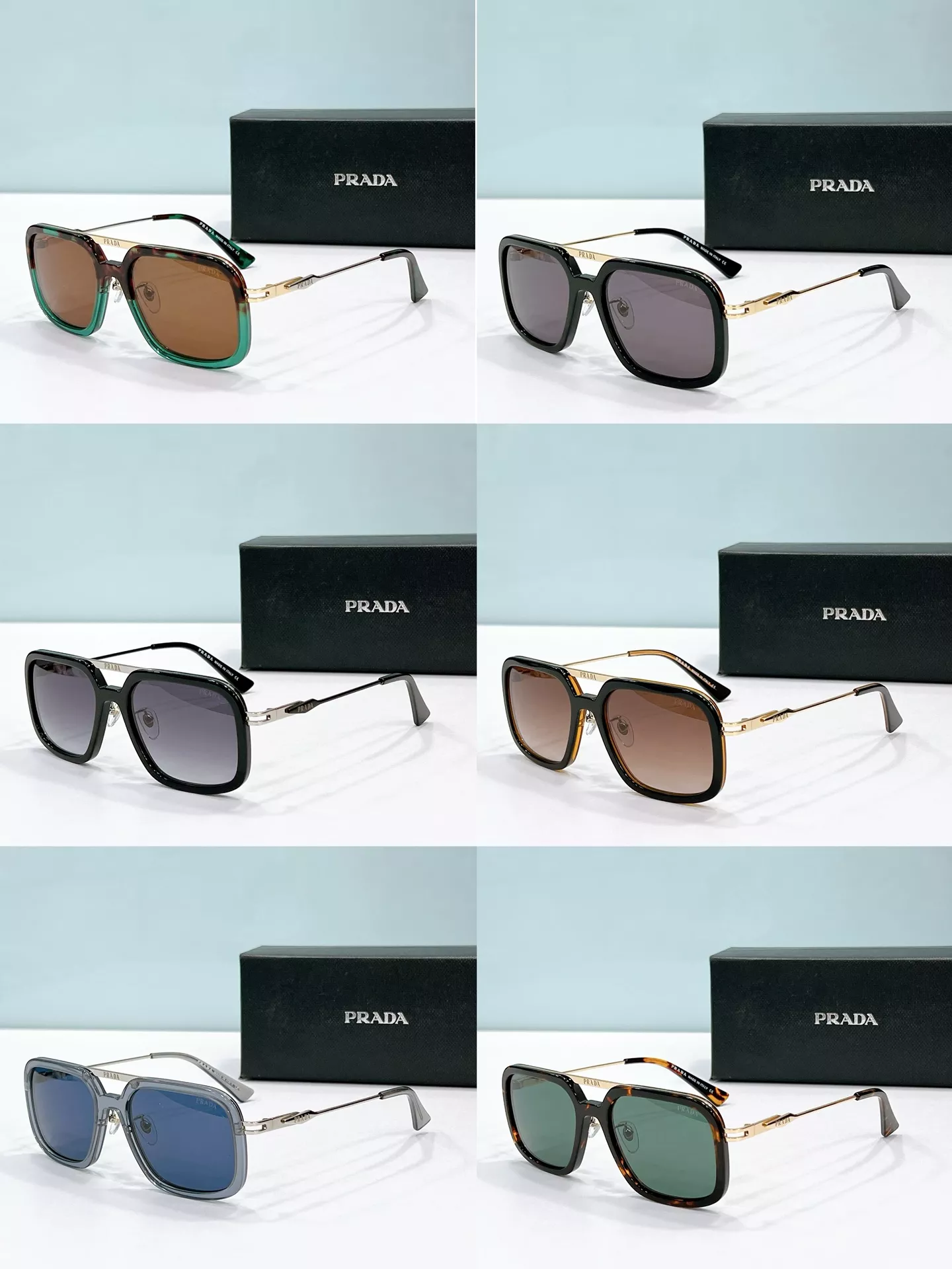 Prada AAA Quality Sunglasses Comfortable 5771