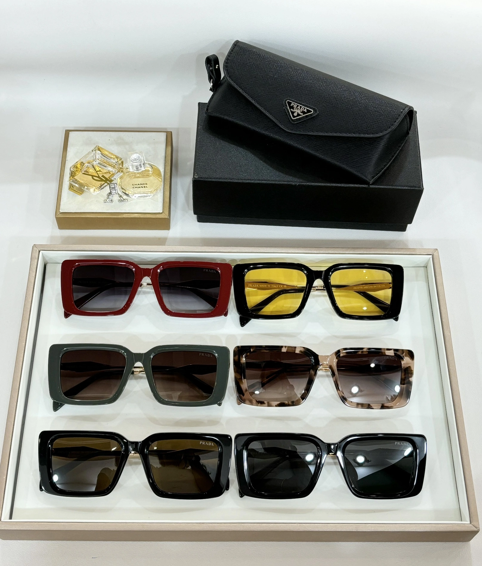 Prada AAA Quality Sunglasses Comfortable 8093