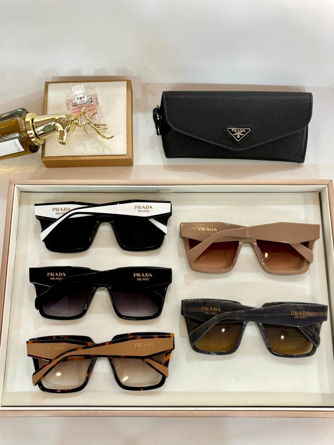 Prada AAA Quality Sunglasses Compact 3245