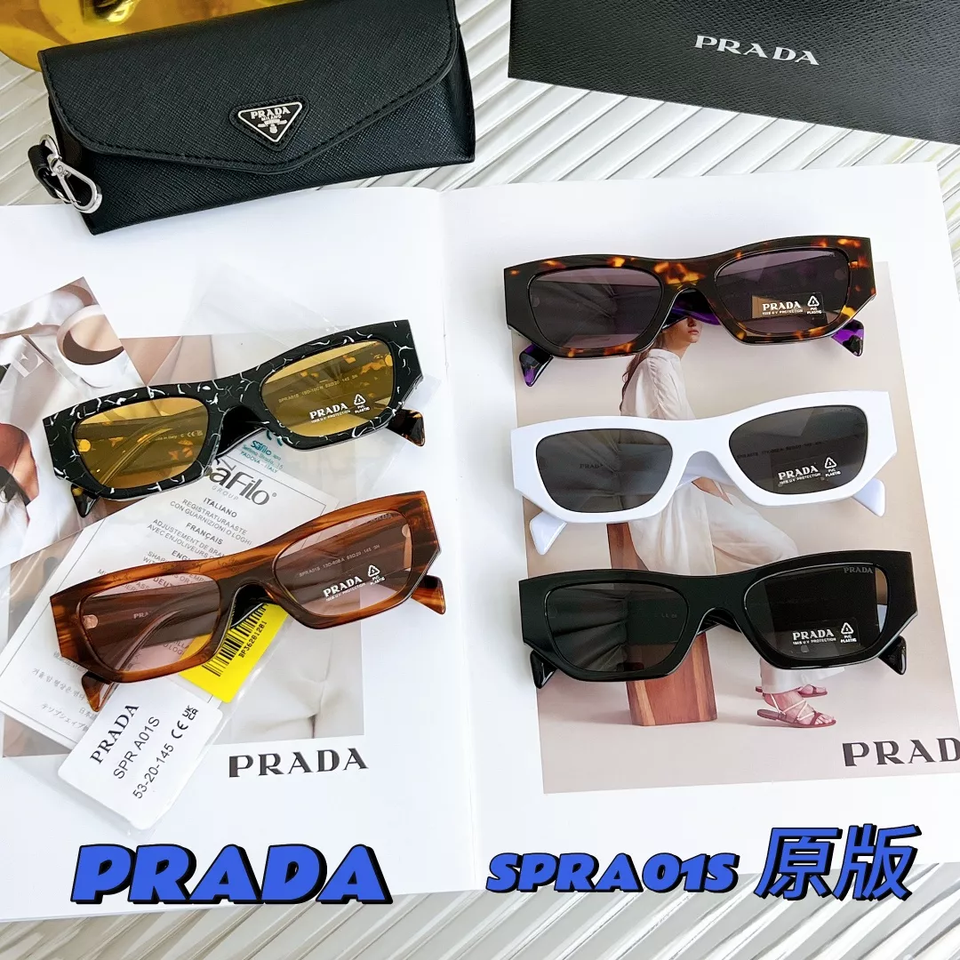 Prada AAA Quality Sunglasses EyeCatching 5846